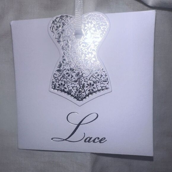 LACE the Label White Brown Cotton Cutout Skirt Size Small - Picture 7 of 7